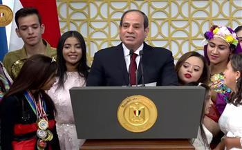 «القومي لحقوق الإنسان» يشيد باهتمام السيسي بحقوق ذوي الهمم
