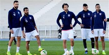 انتظام طارق حامد وإمام عاشور فى تدريبات الزمالك