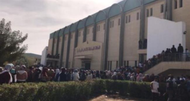 إصابات بالجملة في حفل أميرة البيلي بجامعة جنوب الوادي بسبب التدافع 