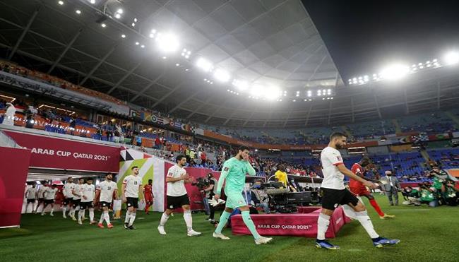 كأس العرب| مصر تستقبل هدف من الجزائر بالشوط الأول 