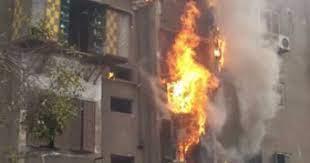   السيطرة على حريق نشب داخل شقة سكنية فى فيصل