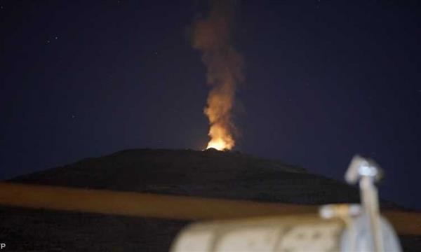 إخماد حريق في مرفأ اللاذقية السوري بعد عدوان إسرائيلي