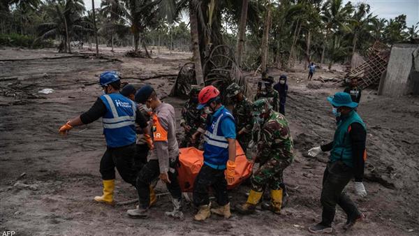 ارتفاع عدد ضحايا بركان «سيميرو» إلى 34 قتيل