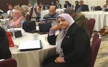   هبة يوسف: لا يوجد أي حالة عنف فى جامعة بورسعيد