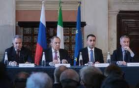   إيطاليا وروسيا ملتزمتان بتعزيز العلاقات التجارية الثنائية