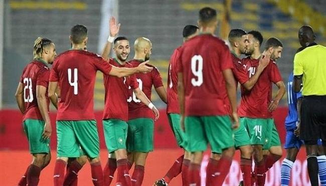 المغرب يتقدم بهدف أمام السعودية خلال الشوط الأول بكأس العرب 2021