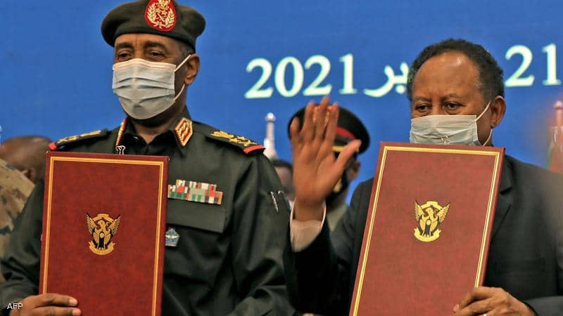 البرهان: ملتزمون بالاتفاق مع حمدوك وصولاً لانتخابات حرة