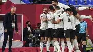 وزير الرياضة يهنئ المنتخب الوطني ويحفزهم للفوز بلقب كأس العرب