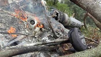   تحطم طائرة حربية على متنها رئيس أركان الجيش الهندي جنوب البلاد