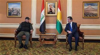   رئيس حكومة كردستان ورئيس وزراء العراق يناقشان الأوضاع الأمنية والاقتصادية