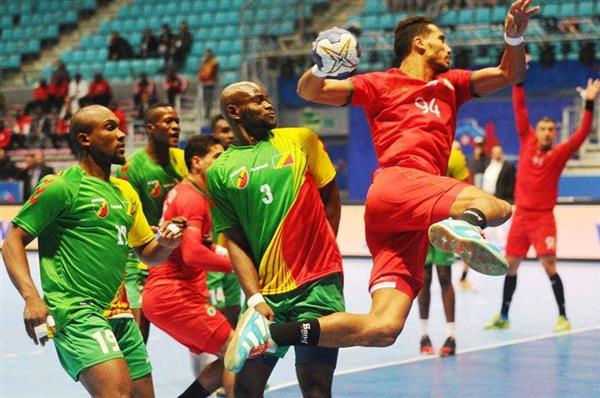 منتخب اليد مع الكونغو والجابون والكاميرون بكأس الأمم الأفريقية بالمغرب