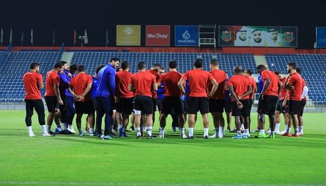الأهلى يواصل تدريباته استعدادا للسوبر       
