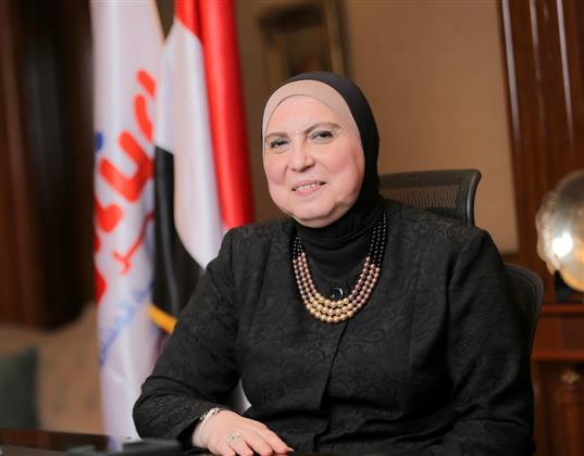 نيفين جامع تفتتح الدورة الـ 15 لمعرض القاهرة الدولى للجلود