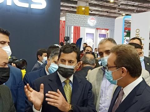 وزير الشباب يفتتح المعرض الدولى لمستلزمات الفنادق والمطاعم
