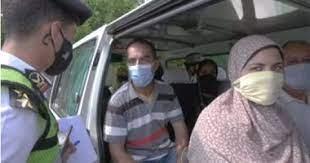 تحرير ٤٠ محضر لعدم ارتداء الكمامة فى دمياط