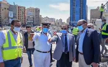 تشكيل لجنة لمعاينة التلفيات الكباري والأنفاق بالإسكندرية