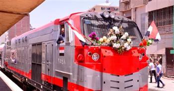 السكة الحديد تتيح خدمة جديدة لمسافرين فى العيد