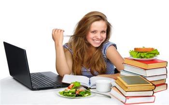 التغذية السليمة في فترة الامتحانات