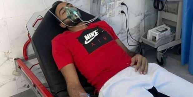 نقل كهربا للمستشفى بعد تعرضه لوعكة صحية