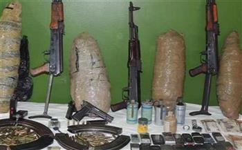   ضبط «82» قطعة سلاح نارى و«125» قضية مخدرات