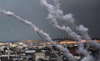   شاهد| لحظة انطلاق صواريخ حماس وتصدرها "أبيب"