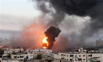   طائرات الاحتلال تشن أعنف سلسلة غارات على مدينة غزة