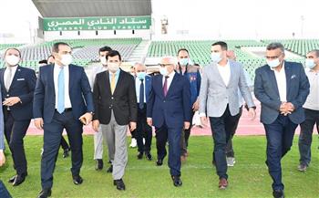   وزير الرياضة ومحافظ بورسعيد يقومان بجولة تفقدية المنشآت الشبابية والرياضية ببورسعيد
