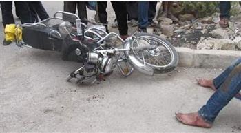    إصابة 3 أشخاص في حادث انقلاب دراجة بخارية ببني سويف