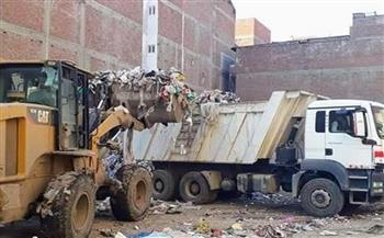   رفع 280 طن مخلفات وتراكمات بشوارع طنطا