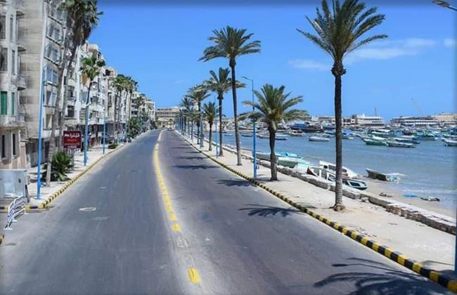  شاهد |  شوارع الإسكندرية في أول أيام عيد الفطر