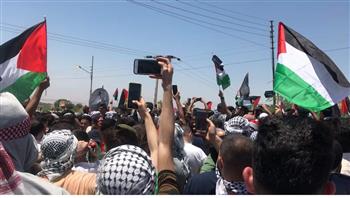   أردنيون يحتشدون قرب الحدود نصرة فلسطين.. والفعاليات تعم البلاد