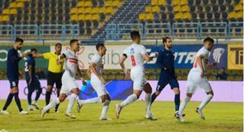 الزمالك يحسم الشوط الأول أمام إنبي بثلاثة أهداف لهدف