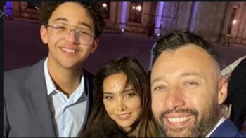 أول ظهور لـ أحمد فهمي وعائلته عبر إنستجرام