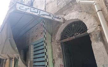 سقوط أجزاء من عقار بالعطارين دون حدوث إصابات او خسائر في الأرواح 