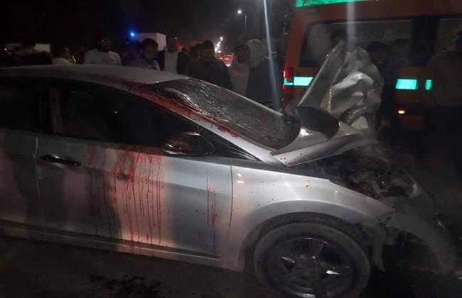 فرح يتحول لمأتم.. مصرع وإصابة 5 أشخاص في حادث تصادم بالبحيرة