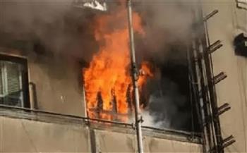   النيران تلتهم منزل النائب حافظ عمران وتسفر عن وفاة والدته فى شبين القناطر