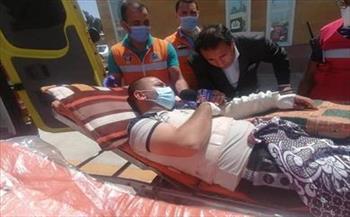 165سيارة إسعاف و11مستشفى لدعم المصابين الفلسطينيين