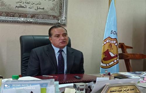 رئيس جامعة سوهاج  يشيد بمبادرة الرئيس السيسي لإعمار غزة