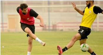 علاء وعبدالغني وعبدالله.. تدريبات تأهيلية لثلاثى الزمالك 