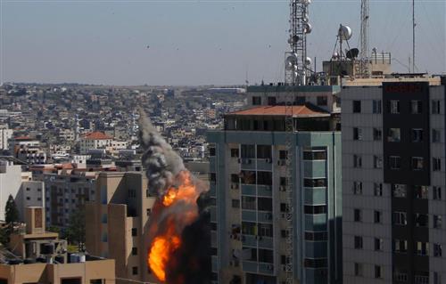 اتصالات مصرية مكثفة مع الجانبيين الفلسطينى والإسرائيلى لوقف إطلاق النار