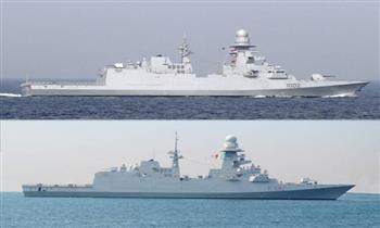   البحرية المصرية والإيطالية تنفذان تدريبًا بحريًا عابرًا بنطاق الأسطول الشمالي