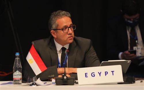 العناني: يتفقد جناح مصر المشارك في معرض إكسبو دبي 2020
