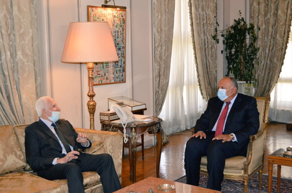 وزير الخارجية يؤكد على مواصلة الجهود لإنهاء التصعيد الحالي في الأراضي الفلسطينية