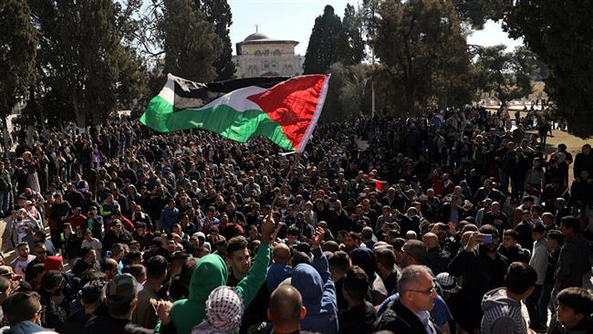 برعاية الجيش.. مظاهرات عراقية لمساندة فلسطين على حدود الأردن
