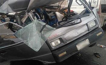   إصابة 10 أشخاص في حادث انقلاب سيارة بـ الشرقية