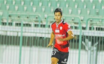 عمرو جمال يحرز الهدف الأول للطلائع فى شباك الزمالك