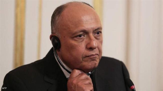 شكري يتلقى اتصالاً من وزير خارجية إسرائيل