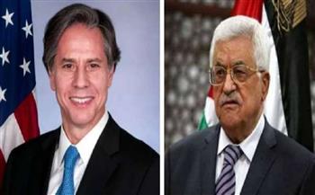   الرئيس الفلسطيني ووزير الخارجية الأمريكي يثمنان وساطة مصر بهدنة غزة