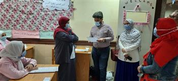 محافظ بني سويف يتابع مع مسؤولى التأمين الصحي امتحانات دبلوم المعهد الفني الصحي للتمريض