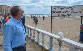   «الشريف» يتابع الإجراءات الاحترازية على شواطئ الإسكندرية